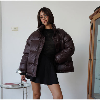 MAOXIANGSHOP 2025 popular New   Fashion Street Casual Solid Color Zipper Cotton Clothing  Express Hot Sale