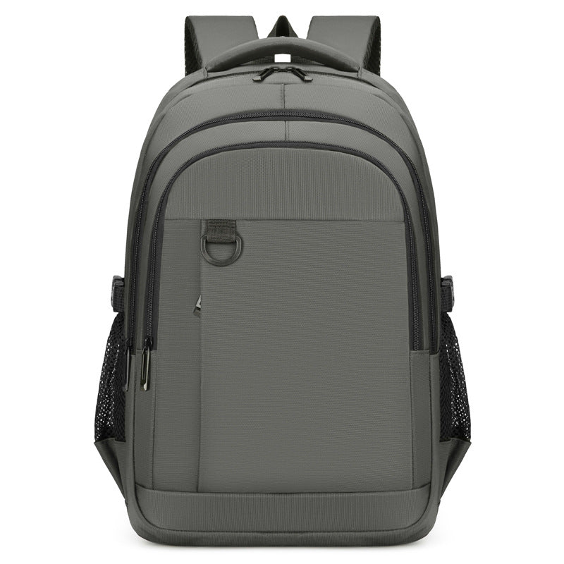 2025 Large Capacity Backpack Men's College Students Junior High School Students School Bag Business Computer Backpack Casual Light Travel Bag