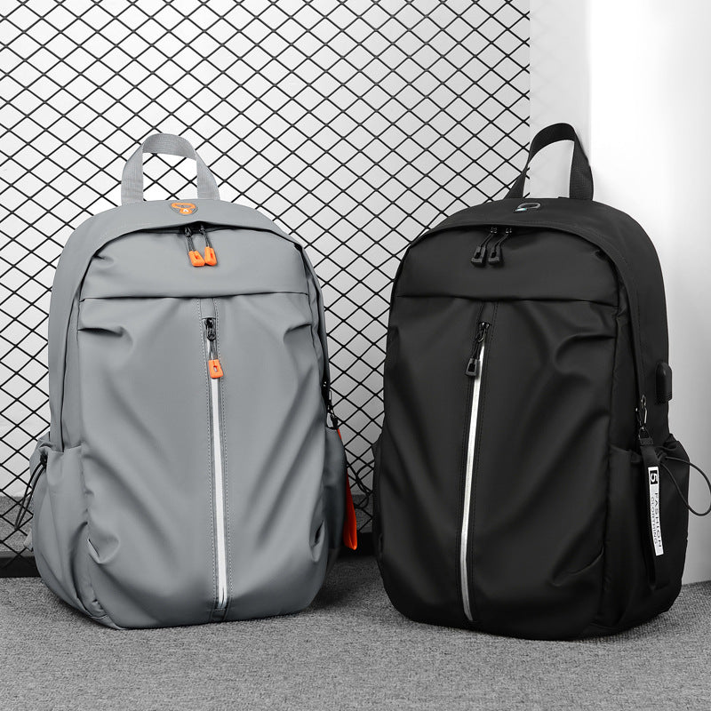2025 New Backpack Backpack Men's Fashion Computer Backpack Street Trend Casual Backpack Lightweight Student School Bag