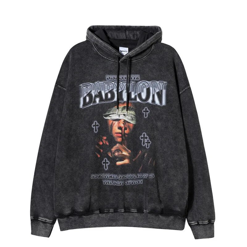 maoxiangshopY2K Hoodies Tops Streetswear 2023 Women Fall Clothes Sexy T Shirts Casual Blouses Fashion Sweatshirts Hooded Baggy Tops