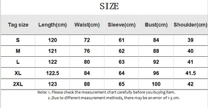 maoxiangshop  -  Retro Thick Denim Dress 2024 New Autumn Women's Doll Collar Single Breasted Long Sleeve Dress Fashion High Street Slimming Wear