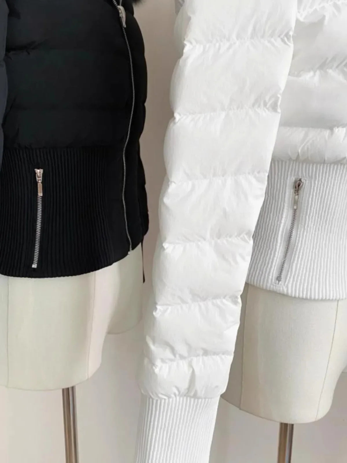maoxiangshop  -  Winter Clothes Women Short Parkas Solid Fur Hooded Puffer Jacket Fashion Parkas Thicken Warm Female Cotton Padded Coat Outwear