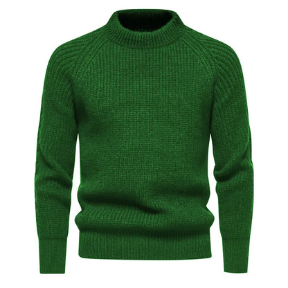 maoxiangshop Autumn and Winter New Sweaters Men's Knitted Sweater Warm Fit High Quality Pullover Sweater Men