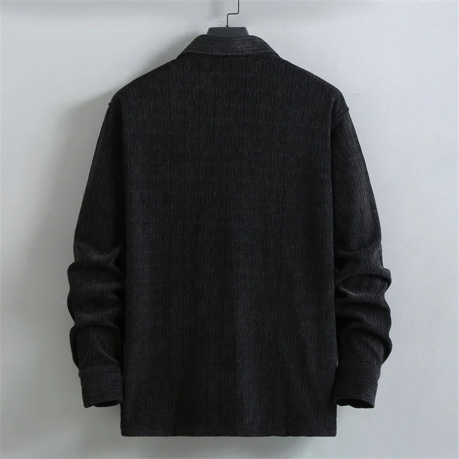 maoxiangshop New Spring Jacket Men Vintage Coat Plus Size 10XL 11XL Cargo Jackets Male Fashion Causal Button Jacket Big Size 10XL 11XL