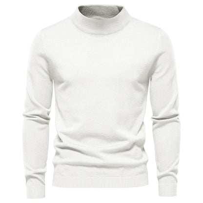 maoxiangshop New Winter Turtleneck Thick Mens Sweaters Casual Turtle Neck Solid Color Quality Warm Slim Turtleneck Sweaters Pullover Men