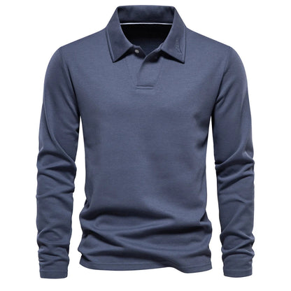 maoxiangshop Embroidery Polo Shirt for Men Fashion Neck Turn Down Collar Mens Casual Social Polo Shirts Luxury Golf Shirt