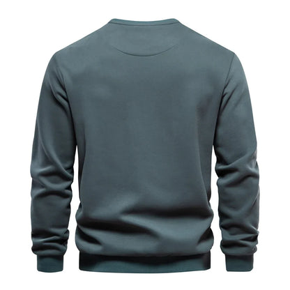 maoxiangshop High Quality Cotton Sweatshirt for Men Zipper Pocket Mens Sweatshirts Casual Sport Men Clothing Pullover Men