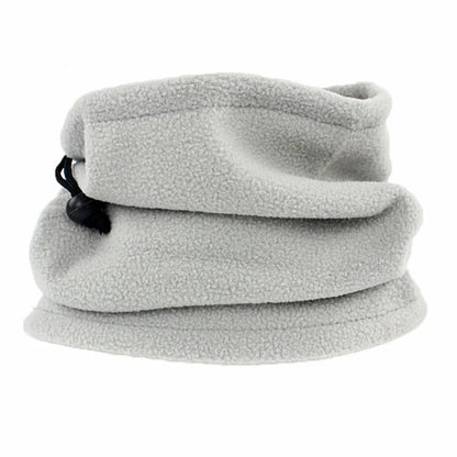 maoxiangshop Winter Polar Coral Hat Fleece Balaclava Men Face Mask Neck Warmer Beanies Thermal Head Cover Tactical Military Sports Scarf Caps