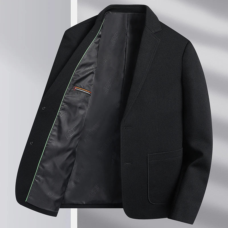 maoxiangshop New Men's Slim Fashion Everything High-grade Korean Version of The Wedding Gentleman British Style Hosting Casual Blazer