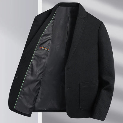 maoxiangshop New Men's Slim Fashion Everything High-grade Korean Version of The Wedding Gentleman British Style Hosting Casual Blazer
