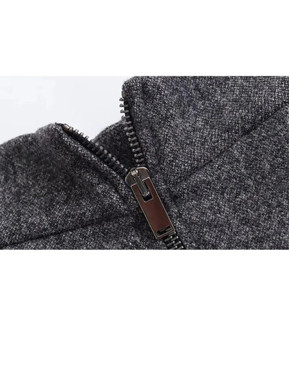 maoxiangshop HH TRAF Women Autumn Wool Blend Blazer Pleated Skirt Set Casual Lapel Sleeves Slim Jacket Women's Versatile High Waist Skirts