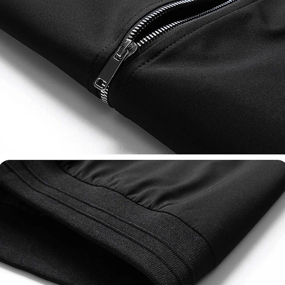 maoxiangshop New Spring Jackets Men Baseball Jacket Fashion Casual Coat Jacket Plus Size 6XL 8XL Outdoor Outerwear Solid Color