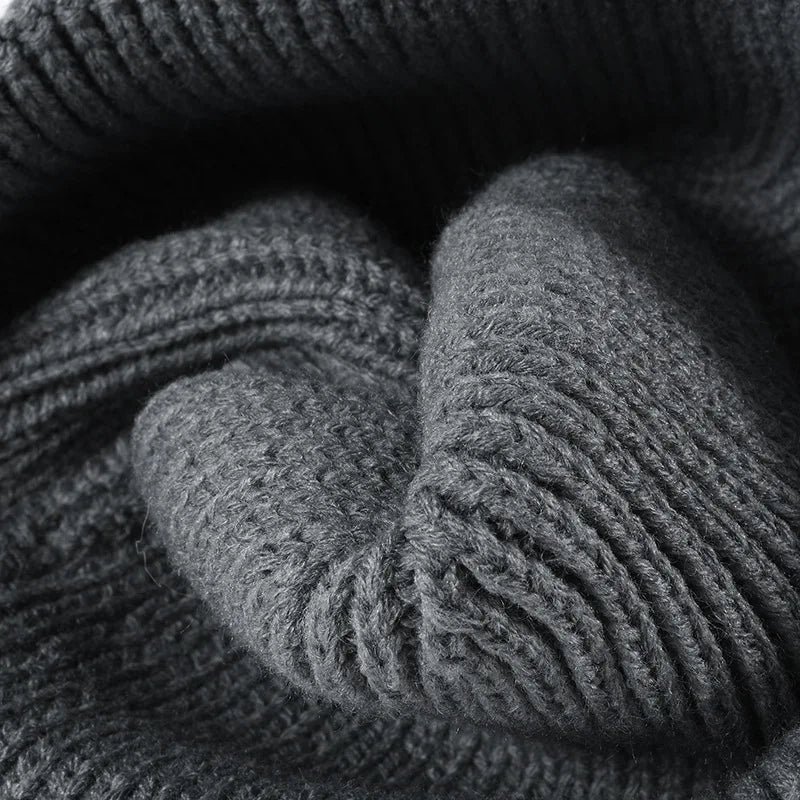 maoxiangshop  -  Winter Knitted Hat for Women Girls Bow Embroidery Woolen Beanies Korean Y2K Bowknot Hip Hop Caps Thick Elastic Ear Warmer Bonnet