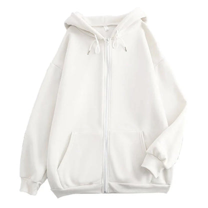 maoxiangshop Fashion Mens Jacket Coat Long Sleeve Sweatshirts Oversized Zipper Hoodies Streetwear Loose Man Hoodies Casual Jacket