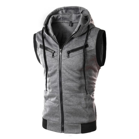 maoxiangshop Spring Sweater Vest Men's No Sleeve Retro Casual Knitted Pullover Men Wild Slim Knitting Sweaters Mens Clothes