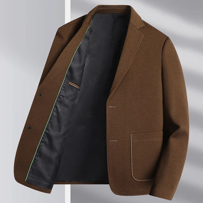 maoxiangshop New Men's Slim Fashion Everything High-grade Korean Version of The Wedding Gentleman British Style Hosting Casual Blazer