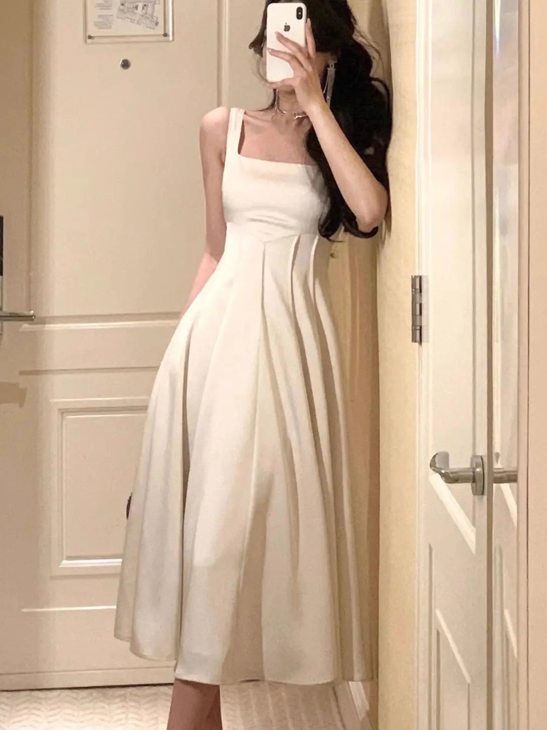 New Summer Women Slim Bodycon Elegant Midi A Line Dress Wedding Evening Prom Birthday Lady Clothes New Robe