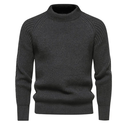 maoxiangshop Autumn and Winter New Sweaters Men's Knitted Sweater Warm Fit High Quality Pullover Sweater Men