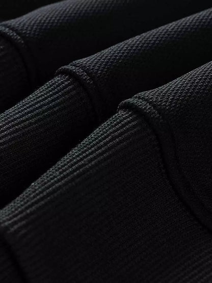 maoxiangshop Hoodie for Men Polo Collar Sweatshirt Colorblock Streetwear Pullover Unisex Fall Winter Jumper Old Money Aesthetic Sweats