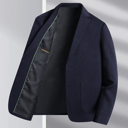 maoxiangshop New Men's Slim Fashion Everything High-grade Korean Version of The Wedding Gentleman British Style Hosting Casual Blazer