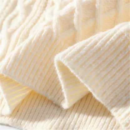 maoxiangshop High Quality Mens Turtleneck Sweaters Pullover Solid Color Knitted Sweater Men Casual Pullovers Autumn Winter Warm Knitwear Man