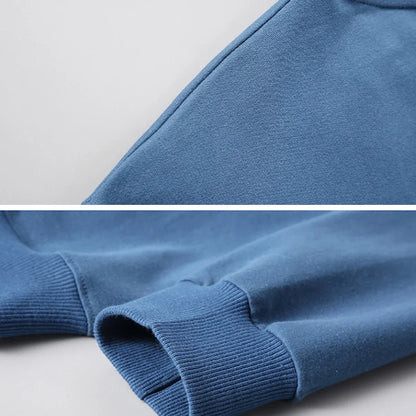 maoxiangshop Solid Color Sweatshirts Men 10XL Plus Size Sweatshirt Spring Autumn Tracksuit Men Solid Pullover Big Size 10XL
