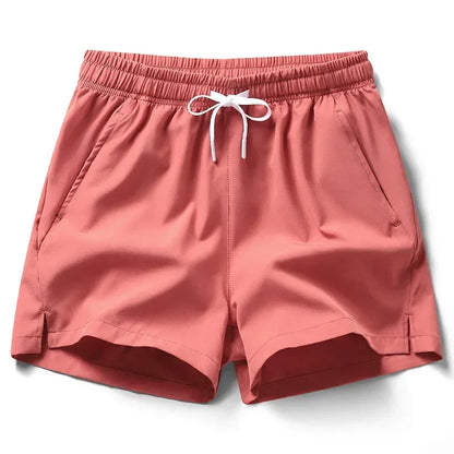 maoxiangshop New Mens Fitness Lightweight Sweatpants Summer Casual Pockets Shorts Basic Solid Color Short Pants Jogging Beach Shorts Men