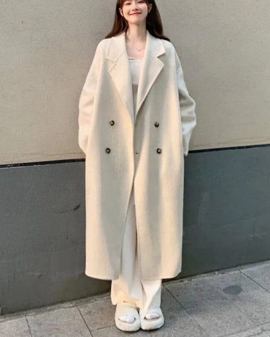 Winter Women's Coats 2023 New in Vintage Harajuku Fashion Autumn Women's Clothing Long Sleeve Top Korean Style Trench Long Coat