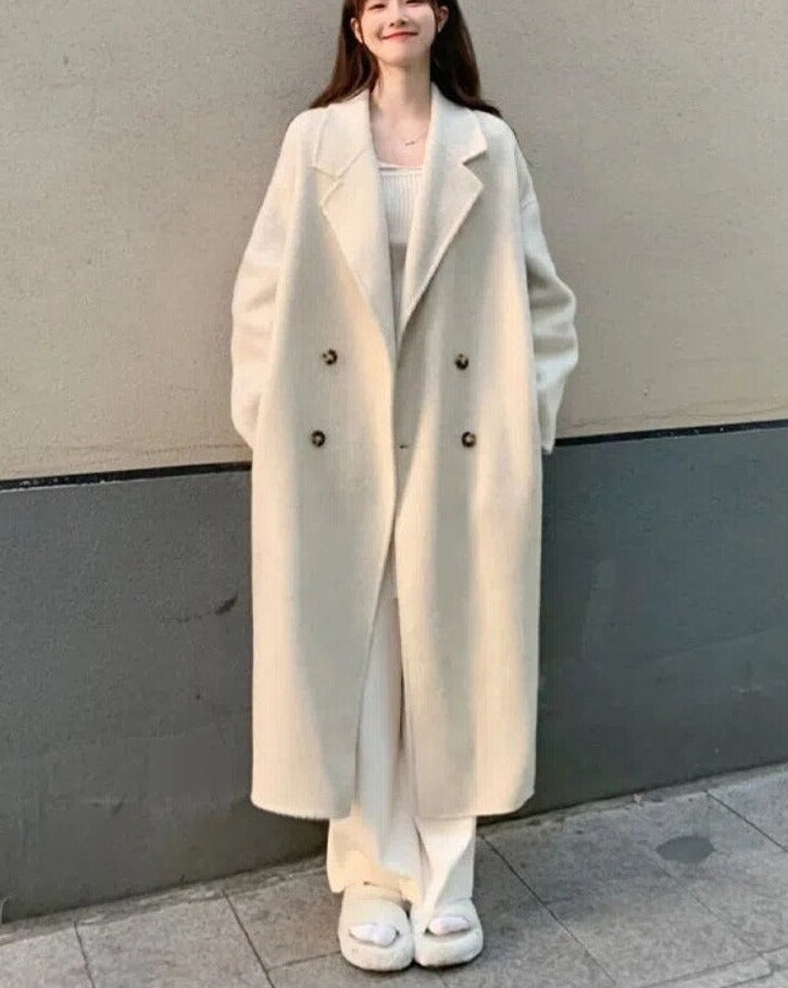 Winter Women's Coats 2023 New in Vintage Harajuku Fashion Autumn Women's Clothing Long Sleeve Top Korean Style Trench Long Coat