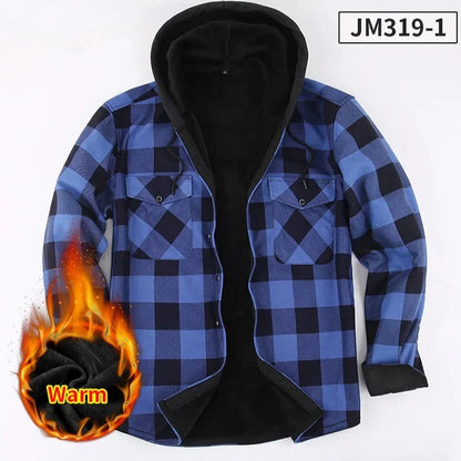 maoxiangshop Fashion Loose Cardigan Jacket Long Sleeve Solid Color Autumn Casual Polo Collar Jackets Men's Casual Coats Outwear