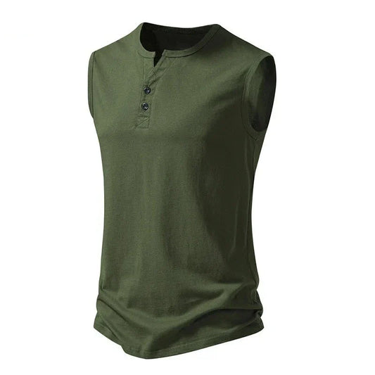 maoxiangshop Men's Casual Tank Tops Sleeveless V Neck T Shirts Gym Shirts for Workout Summer Beach Tanks