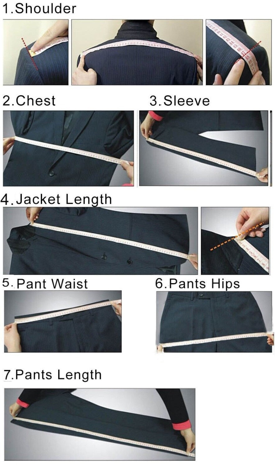 maoxiangshop Navy Blue 2 Piece Slim Fit Business Men Suit Stripe Groom Wedding Tuxedo Custom Skinny Prom Wedding Business Suit