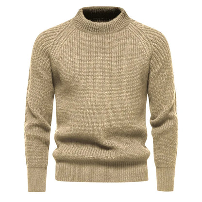 maoxiangshop Autumn and Winter New Sweaters Men's Knitted Sweater Warm Fit High Quality Pullover Sweater Men