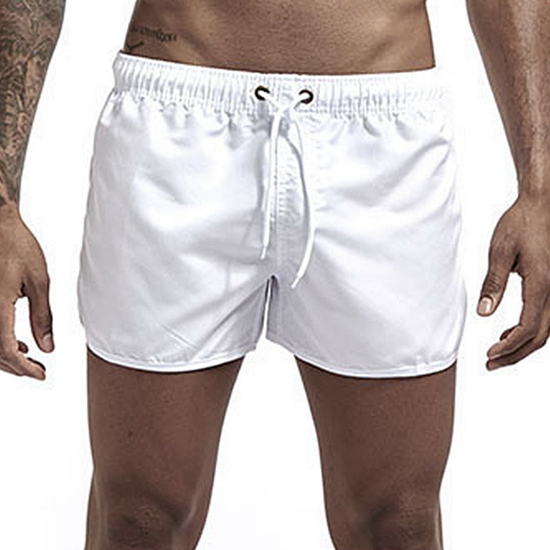 maoxiangshop Beach Shorts Quick Dry Mens Swimwear Board Briefs New Hot Summer Swim Trunks Sport Gym Running Shorts Male Beachwear