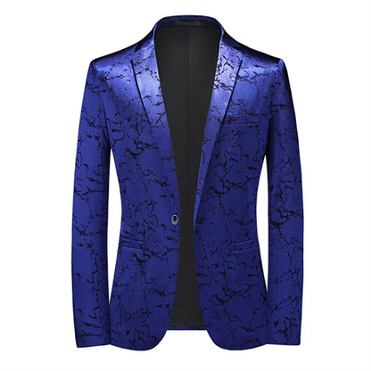 maoxiangshop WELL DRESSED MEN 2024 New Men Business Social Suit Jacket Summer Men's Single breasted Thin Dress Male Jacquard Blazers Coats