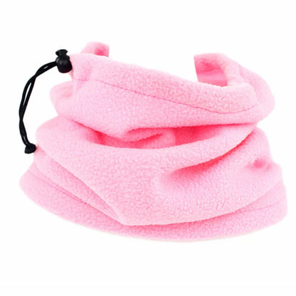 maoxiangshop Winter Polar Coral Hat Fleece Balaclava Men Face Mask Neck Warmer Beanies Thermal Head Cover Tactical Military Sports Scarf Caps