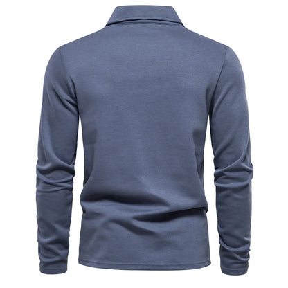maoxiangshop Embroidery Polo Shirt for Men Fashion Neck Turn Down Collar Mens Casual Social Polo Shirts Luxury Golf Shirt