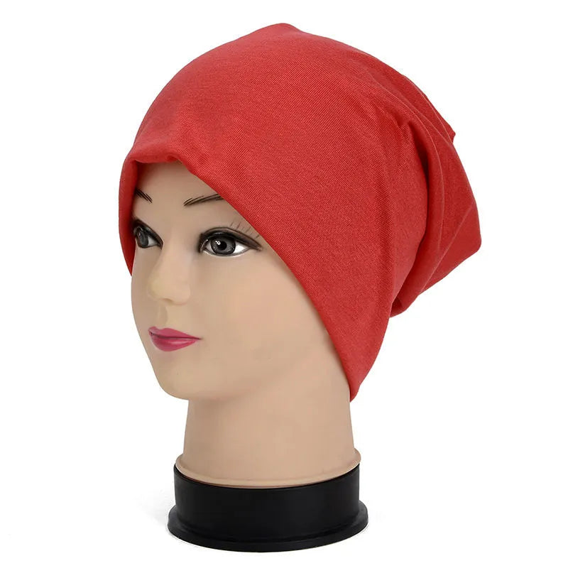 maoxiangshop Stylish Winter Warm Hat for Women Casual Stacking Knitted Bonnet Cap Men Hats Solid Color Hip Hop Skullies Unisex Female Beanies