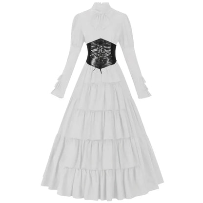maoxiangshop  -  Halloween Costumes for Women  Cosplay Costume Women Love Live Medieval Women's Dress Renaissance Women's Dress Irish Long Dress