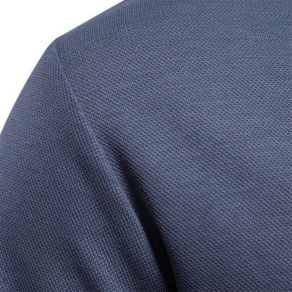 maoxiangshop Embroidery Polo Shirt for Men Fashion Neck Turn Down Collar Mens Casual Social Polo Shirts Luxury Golf Shirt