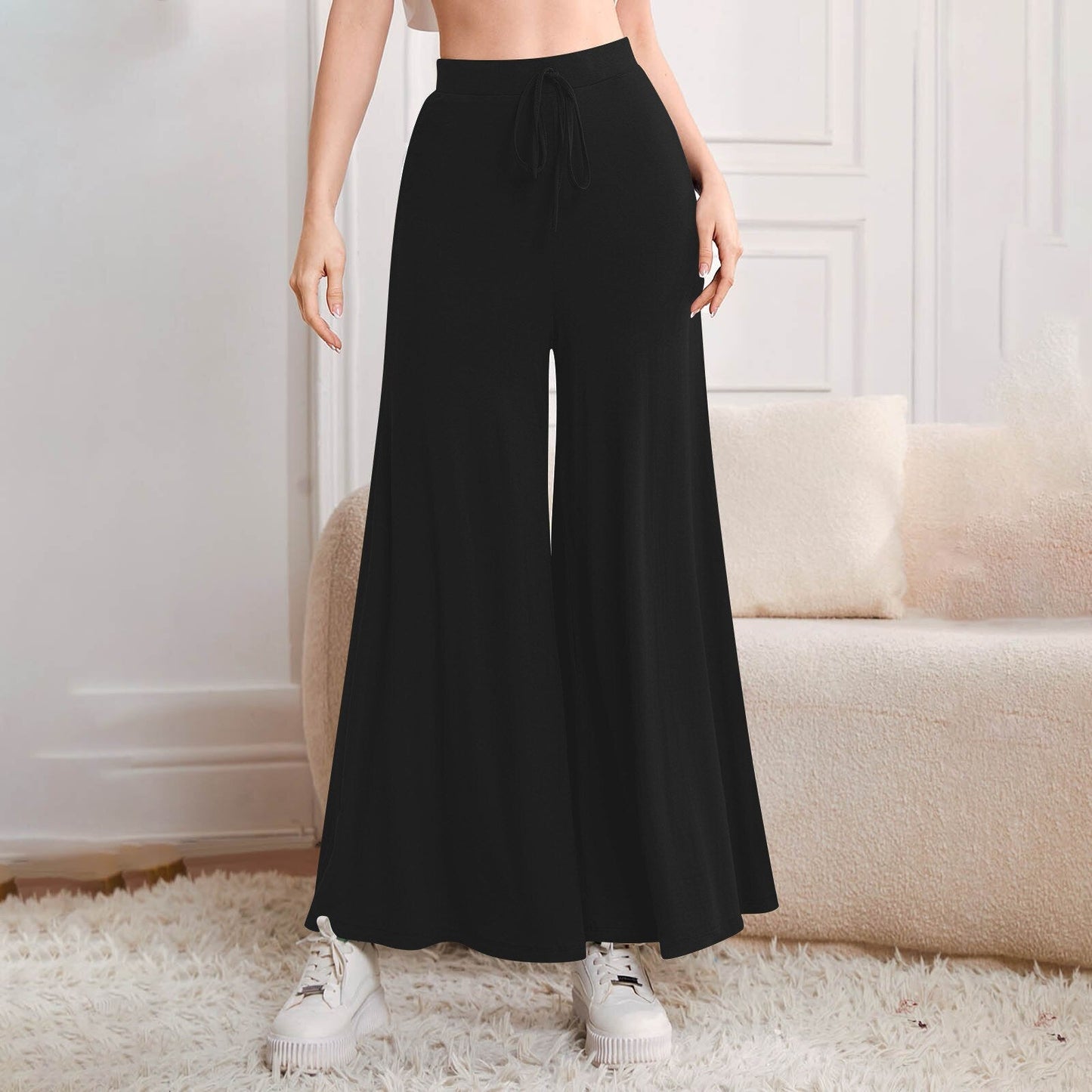 maoxiangshop Fashion High Waist Wide Leg Pants For Women Autumn Loose Casual Women' S Pants Pantalon Vintage Long Trousers