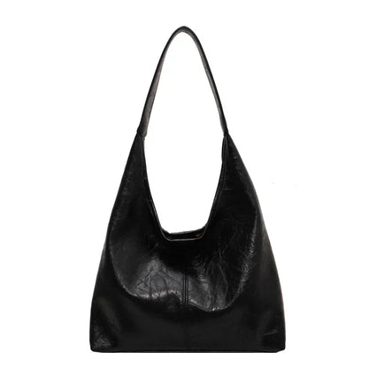 Fashion Red Womens Shoulder Bag Vintage Designer Large Capacity Casual Tote Bag Autumn and Winter Korean Fashion Handbag
