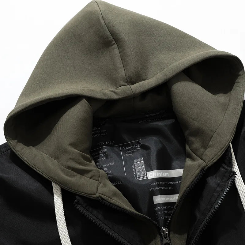 maoxiangshop Casual coat men spring autumn new large size cargo jacket