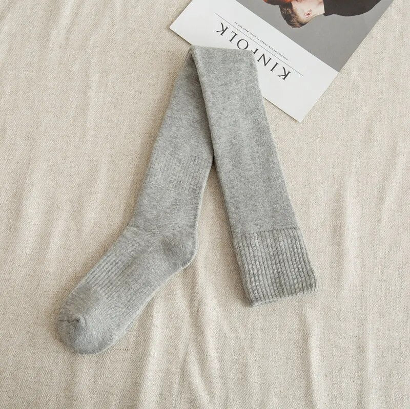 maoxiangshop new in Women's Socks Sexy Warm Thigh High Over Knee Socks Winter Long Cotton Thick Stockings For Girls Ladies thigh high socks