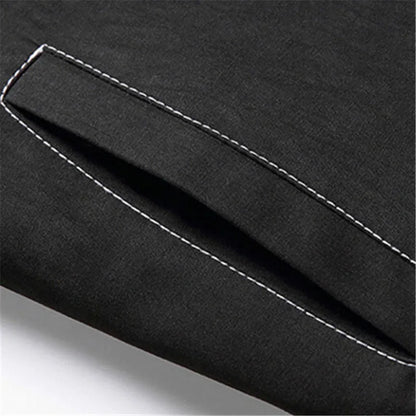 maoxiangshop New Autumn Casual Jacket Men Korean Fashion Turn Down Collar Jacket Coat Men\'s Hip Hop Jackets Men Streetwear Outerwear