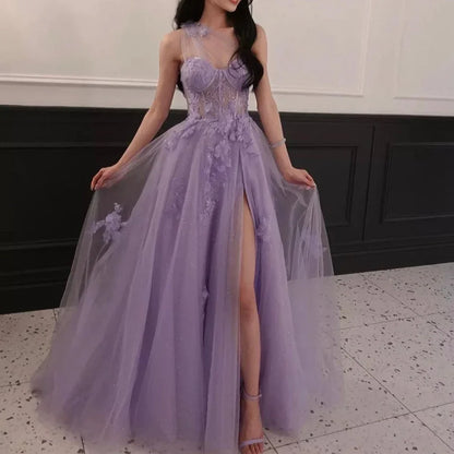 maoxiangshop Birthday Dress for Women Luxury 2024 Long Evening Dresses Ball Gown Elegant Gowns Prom Formal Cocktail Occasion