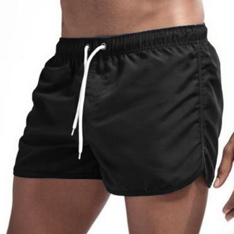 maoxiangshop Beach Shorts Quick Dry Mens Swimwear Board Briefs New Hot Summer Swim Trunks Sport Gym Running Shorts Male Beachwear