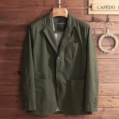 maoxiangshop Four Seasons New Men's Trend Fashion All-in-one Handsome Jacket Man Loose Coat Male Casual Wear Small Suit Jacket Top