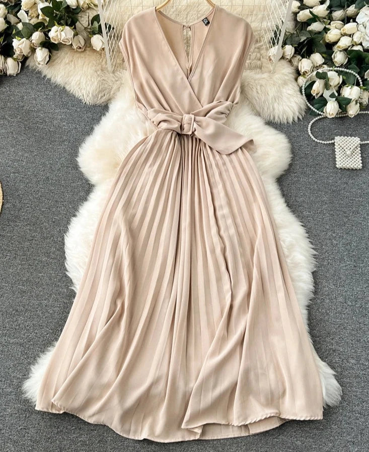 maoxiangshop Women Green Hollow Out Maxi Dress Solid Fashion Sleeveless Backless Female Dresses Elegant Casual Ruched Long Dress Summer