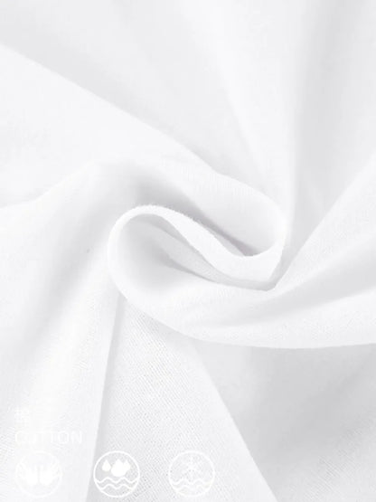 maoxiangshop  -  Autumn New White Puff Sleeve Blouse Women 2024 O Neck Short Sleeve Lace-up Shirts Tops French Elegant Casual Fashion Blouses